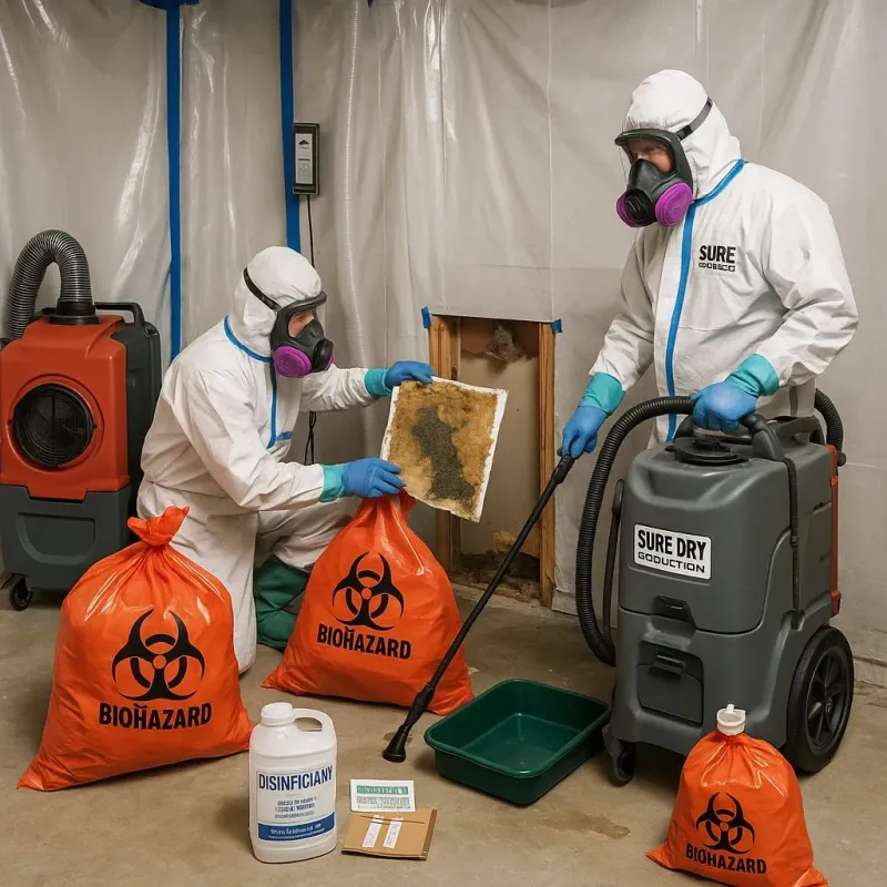 Contaminated Water Handling Protocols process in Keeler Farm, NM